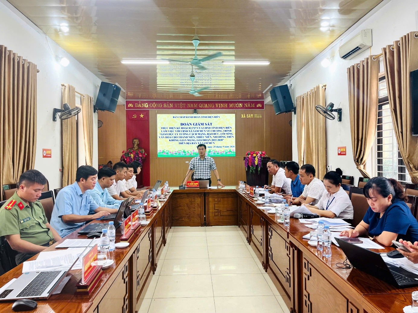 Tỉnh đoàn Điện Biên giám sát Kế hoạch 1727/KH-UBND tại cơ sở