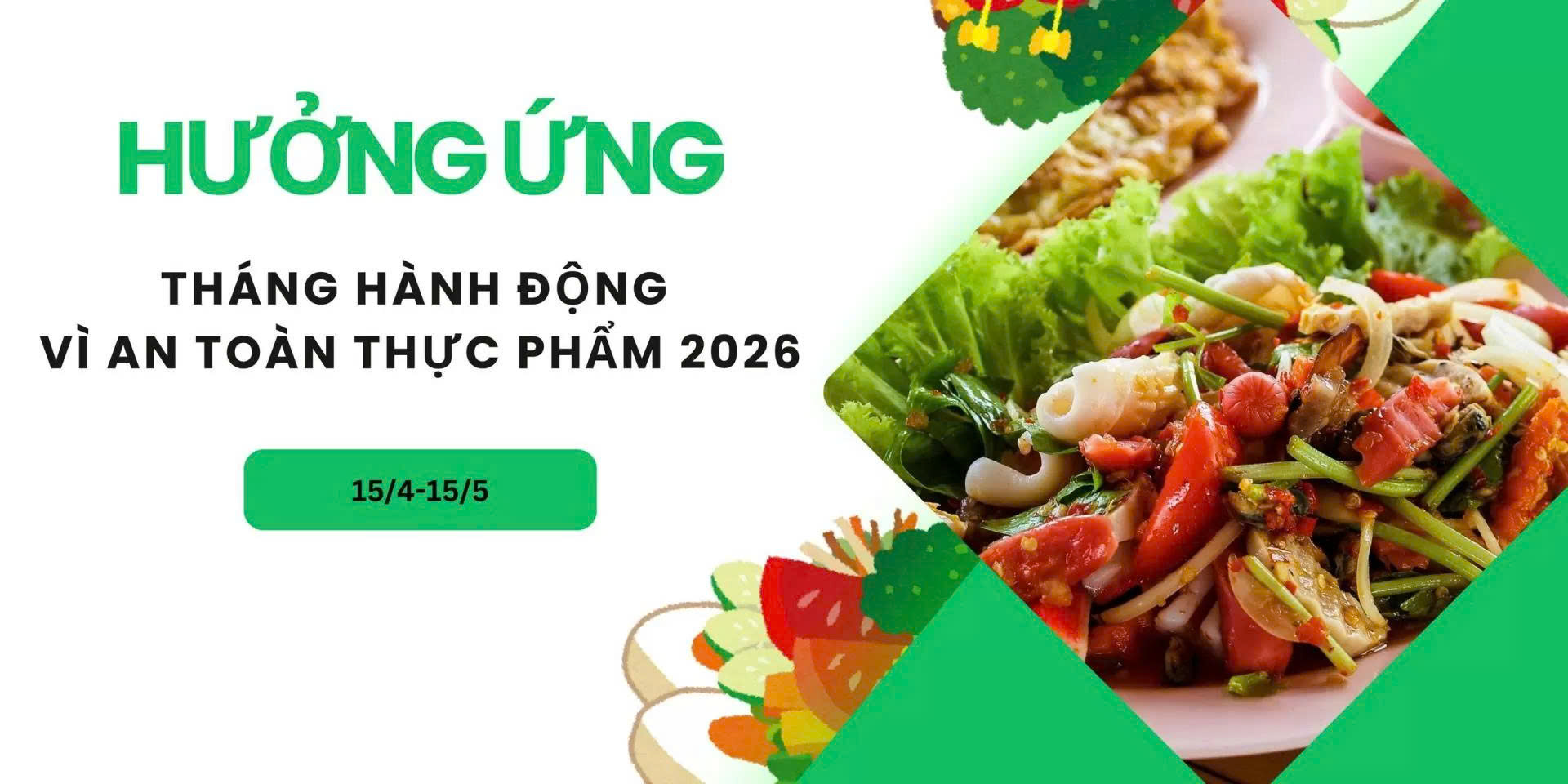 “Tháng hành động vì an toàn thực phẩm” năm 2026