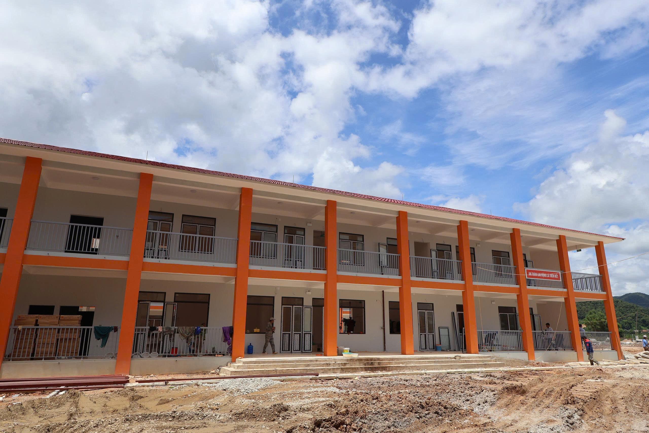 Trường phổ thông nội trú liên cấp tiểu học và THCS xã Sam Mứn sắp được đưa vào hoạt động