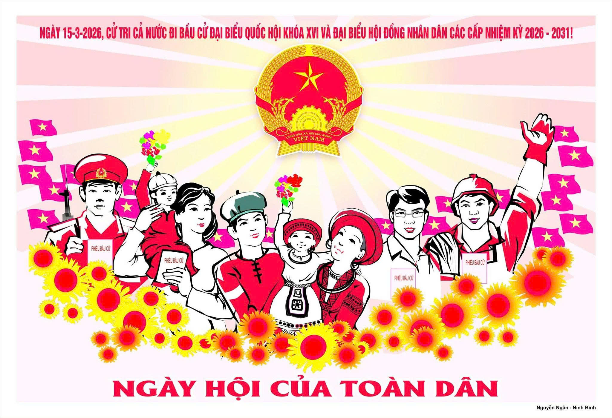 Xã Sam Mứn tổ chức hội nghị công bố kết quả bầu cử đại biểu Hội đồng nhân dân xã khóa II nhiệm kỳ 2026 - 2031