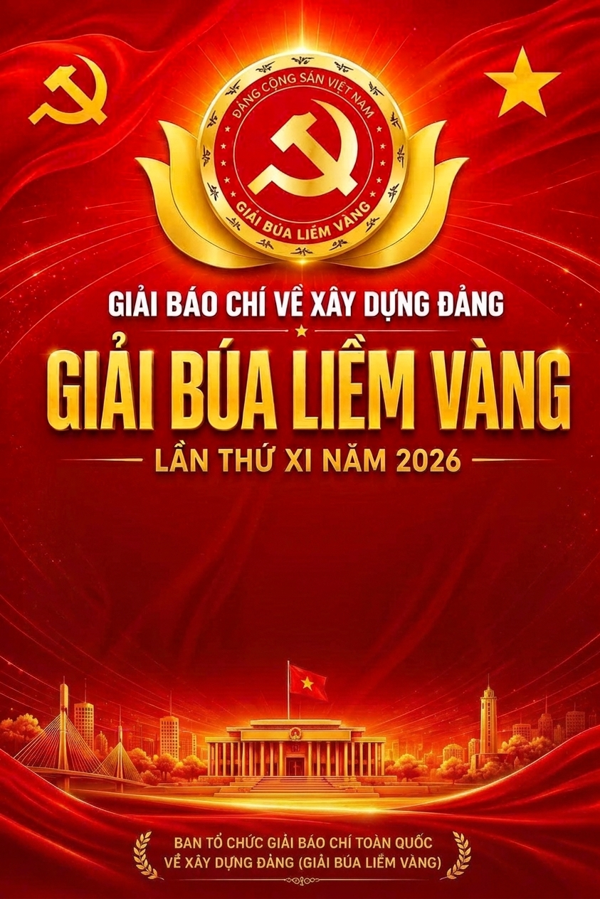 Giải báo chí toàn quốc về xây dựng Đảng (Giải Búa liềm vàng) lần thứ XI - năm 2026 trên địa bàn tỉnh Điện Biên