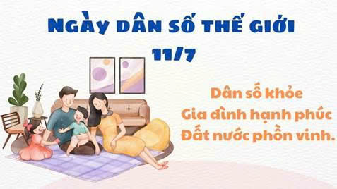 Hưởng ứng ngày dân số thế giới 11/7/2026 