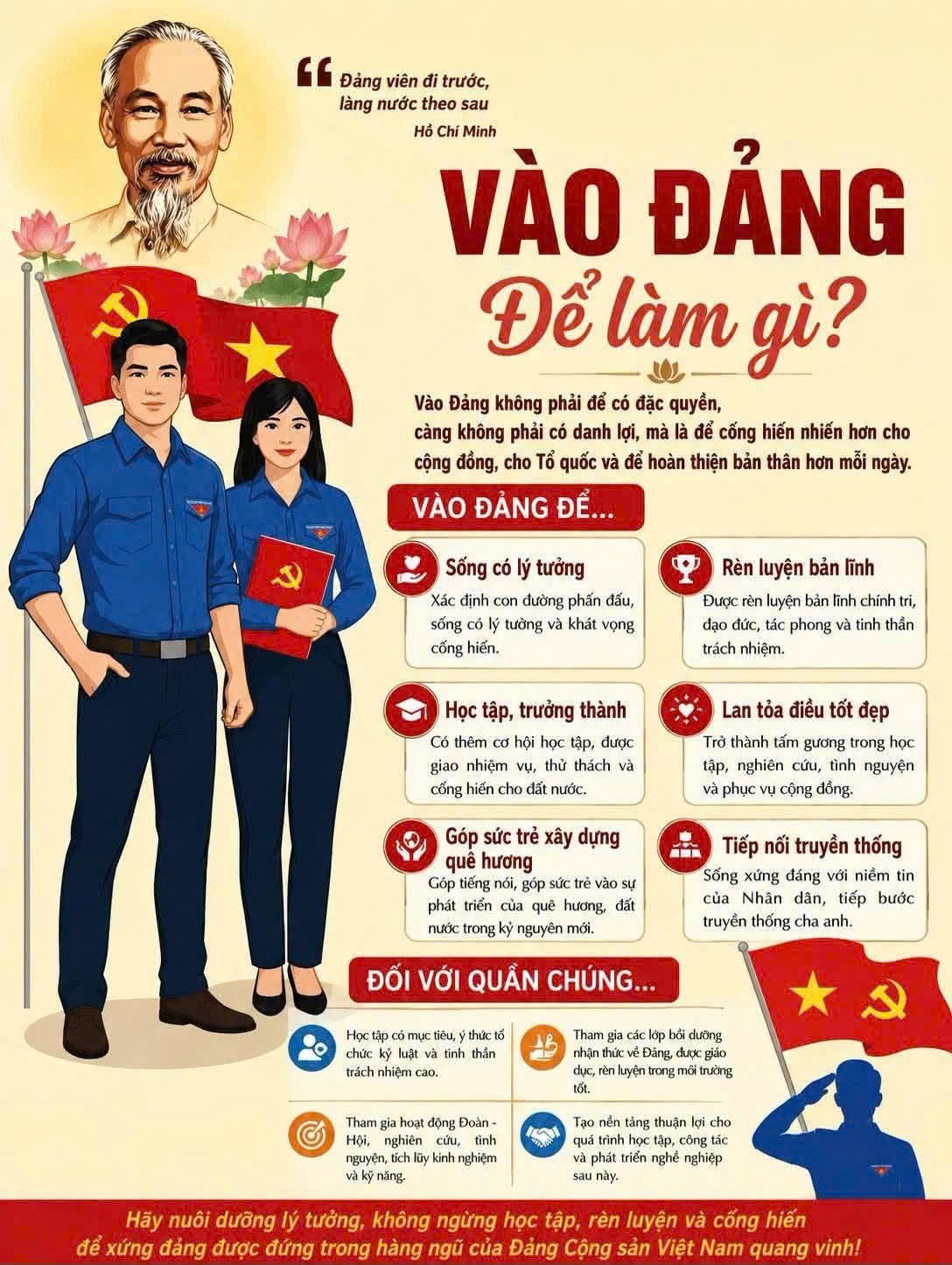 Vào Đảng để làm gì