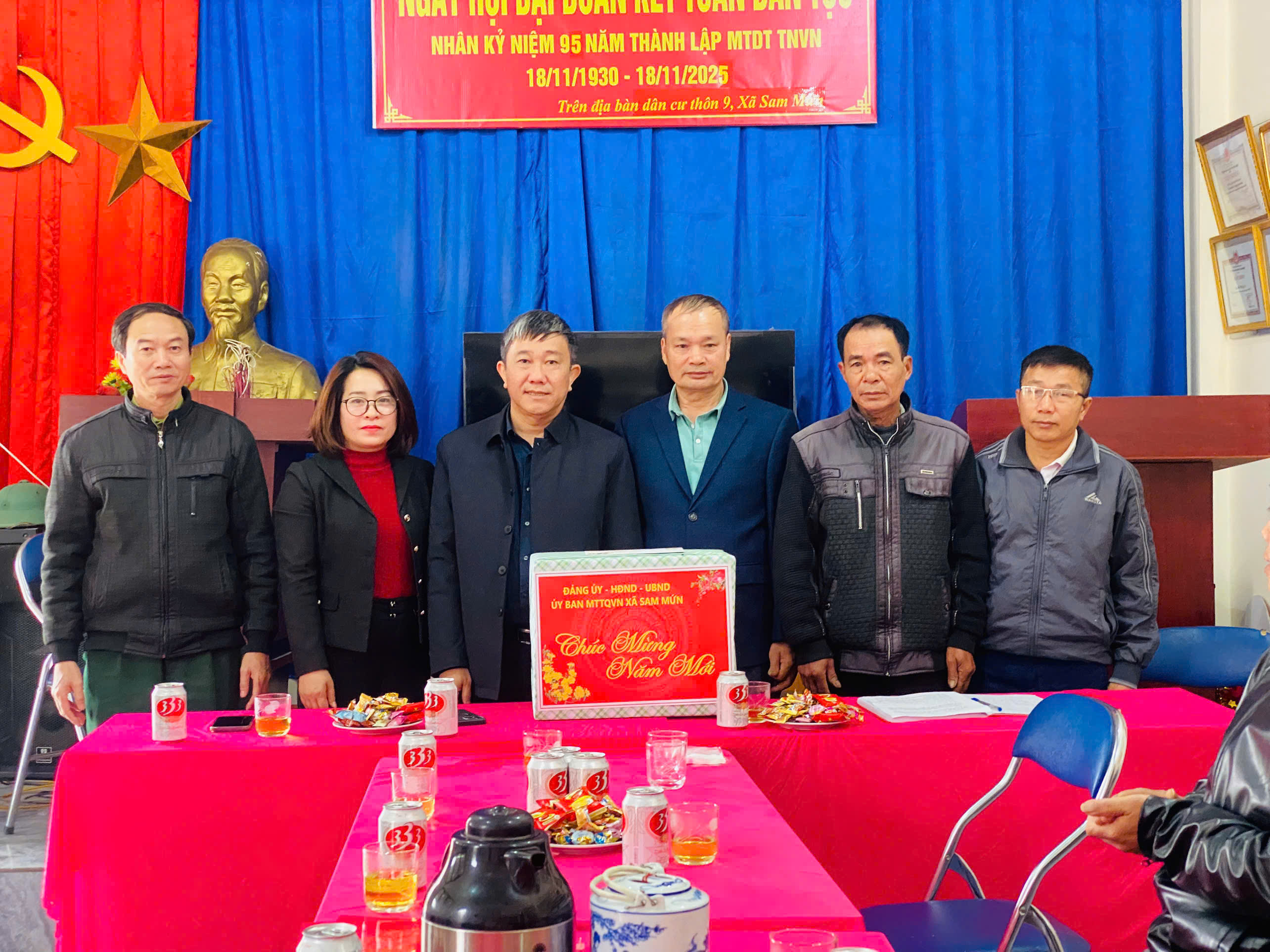 Đảng ủy xã Sam Mứn tổ chức thăm, chúc Tết và nắm tình hình hoạt động của các chi bộ thôn, bản trên địa bàn xã nhân dịp Xuân Bính Ngọ năm 2026.